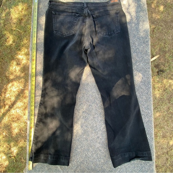 Levi’s Jeans 515 Bootcut size 14 Black Casual Denim - Picture 10 of 13